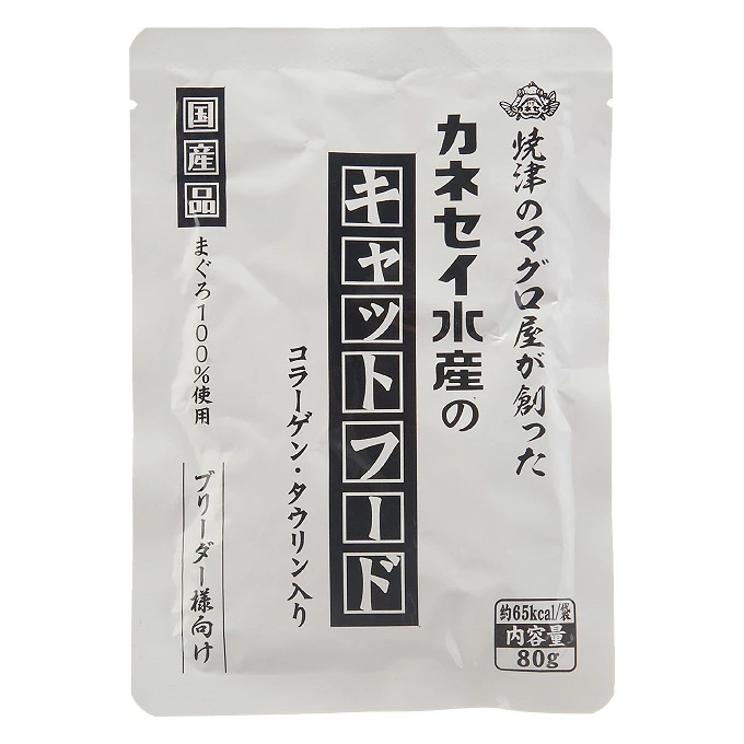 金世水產 貓用 刺身食用級別吞拿魚 濕糧 80g