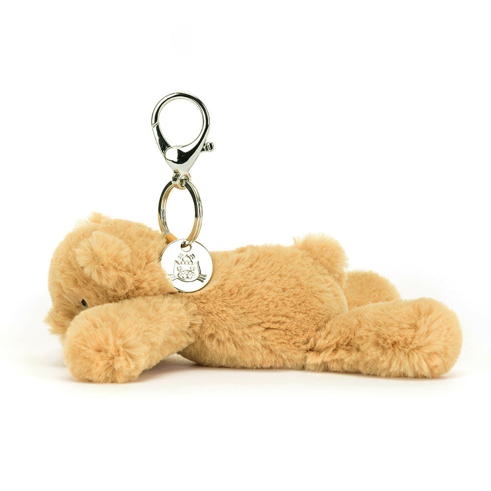 Jelly Cat Smudge Bear Bag Charm