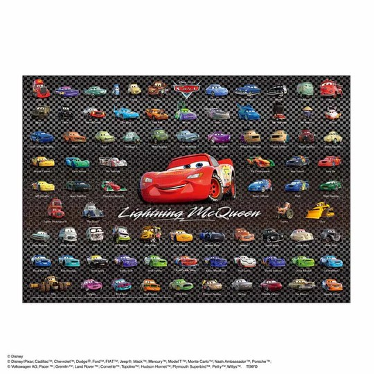 Cars Character Large Collection (Laser flash)