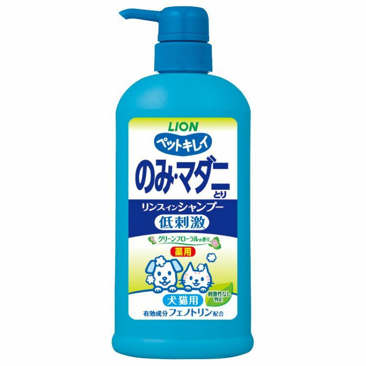 LION 去蝨牛蜱 2合1 shampoo 550ml