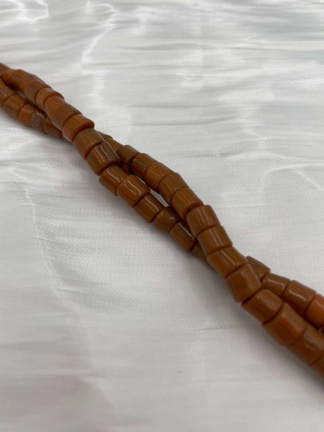 條-獨家橘管珠6mm總長59.5cm約116顆