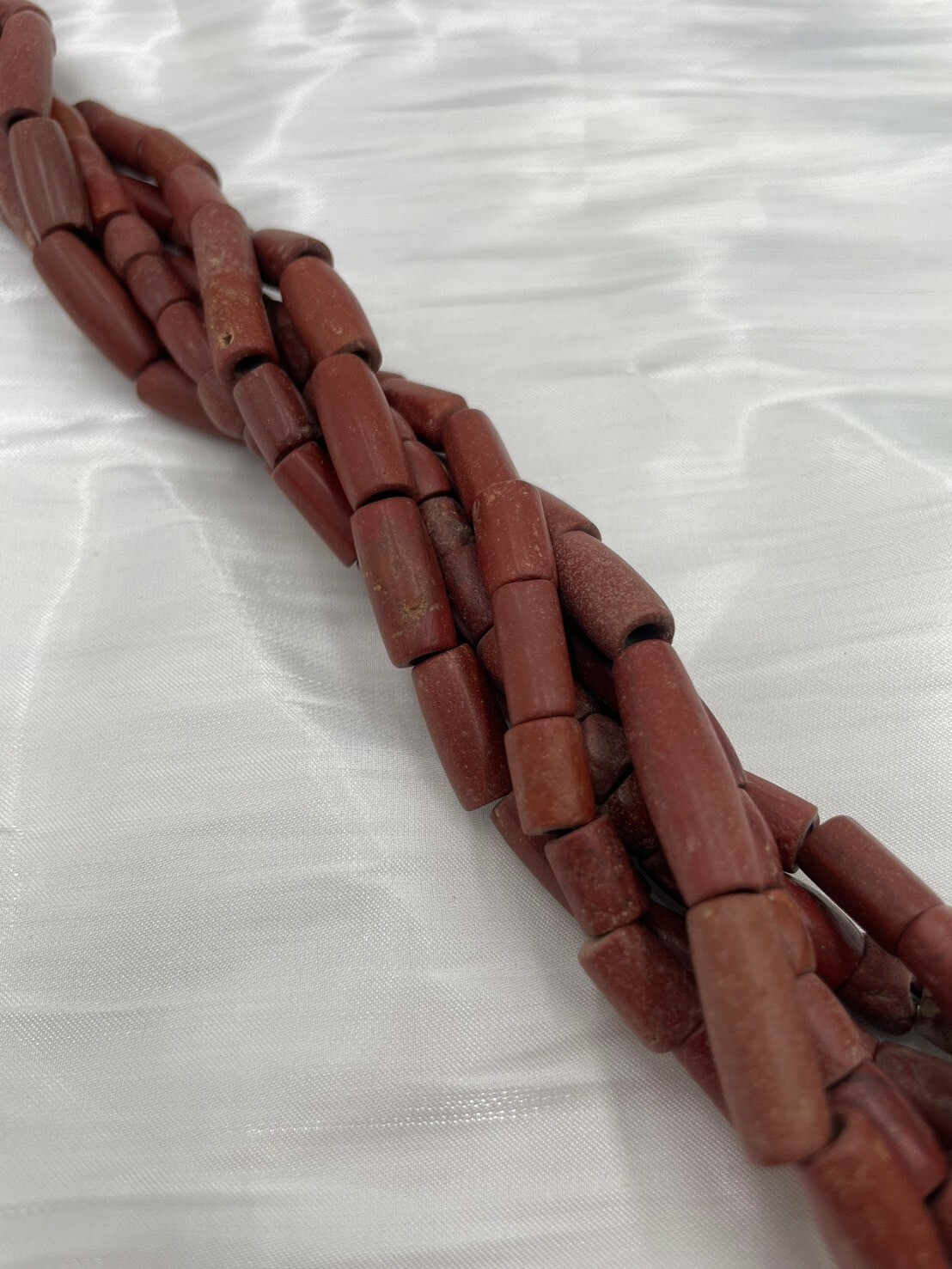 No.1條-短豬肝紅珠5.5mm總長64cm約43cm顆