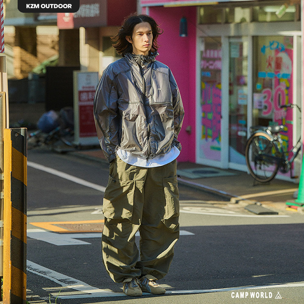 KZM J29 大口袋縮口褲