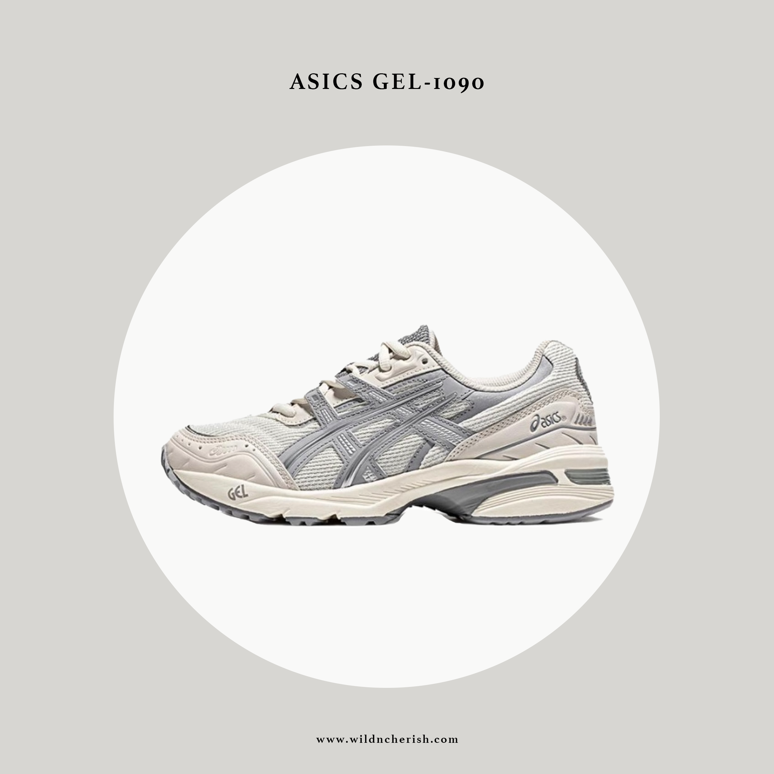 預訂 | Asics Gel-1090 白灰