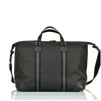 [S] GUCCI GG GUCCISSIMA DUFFLE BAG BLACK, 449180 G1XXN 8615 (SGC132)