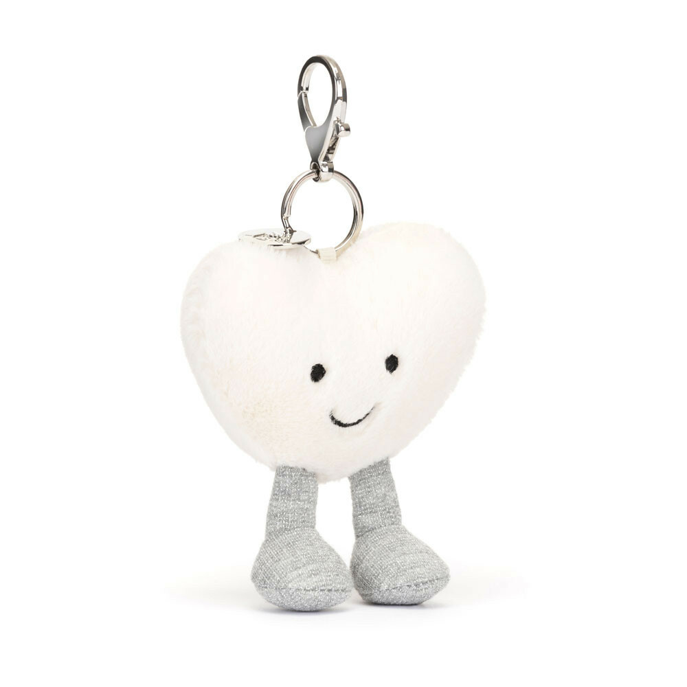 Jelly Cat Amuseables Cream Heart Bag Charm