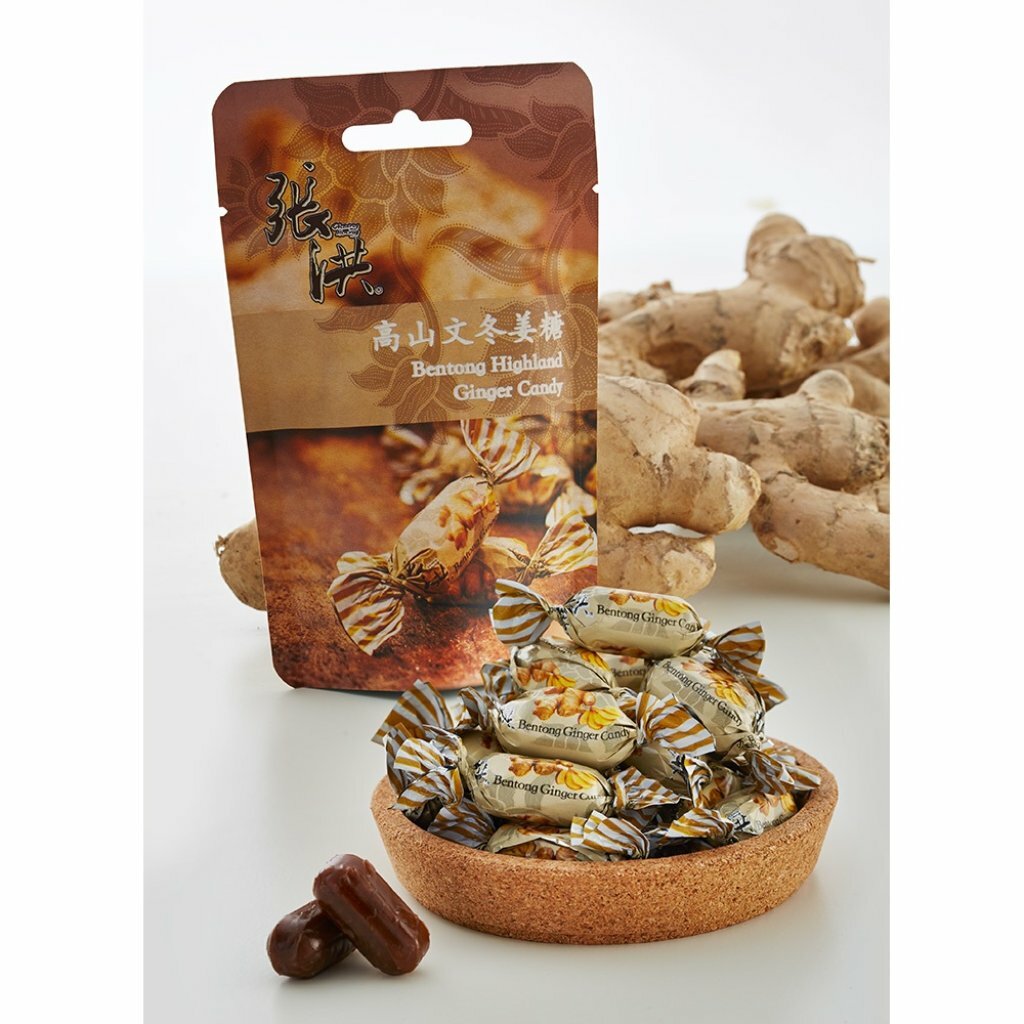 馬來西亞 張洪高山文冬姜糖40g （M12 MA158) 到期日:27年4月