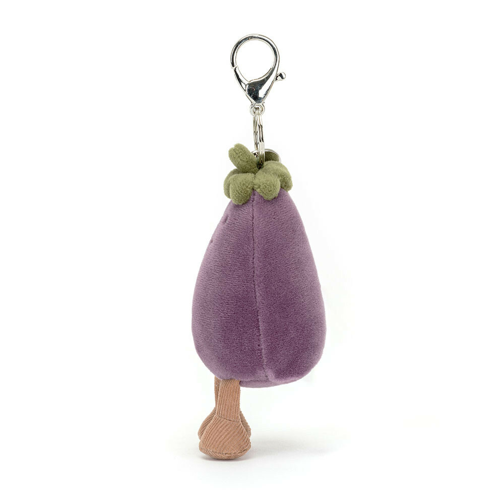 Jelly Cat Amuseables Aubergine Bag Charm