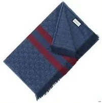 [S] GUCCI WEB GG LINE MUFFLER BLUE, 544620-4G704-4273 (SGC140)