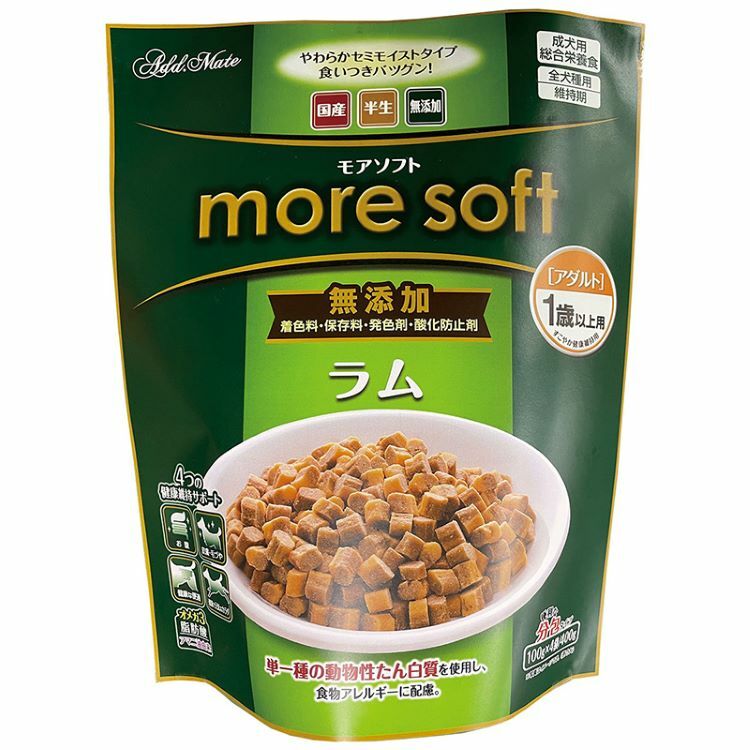 Add.Mate more soft 無添加 1歲起 犬用 羊肉口味 400g