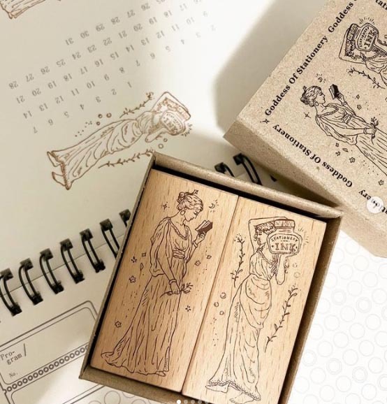 Pion Stamp - Stationery Goddess