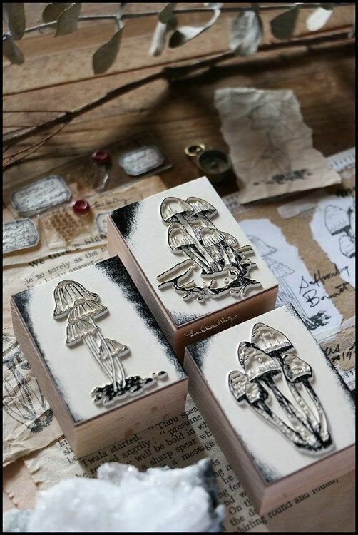 Lin Chia Ning Rubber Stamp - Fungus Stamp A