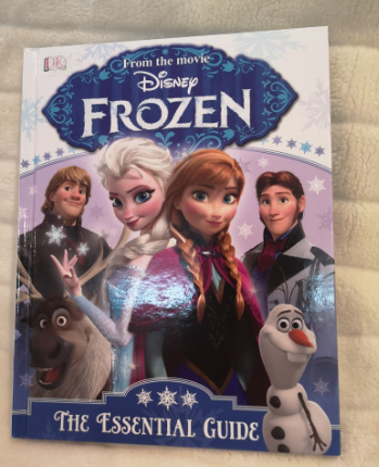 CS from the movie disney frozen book