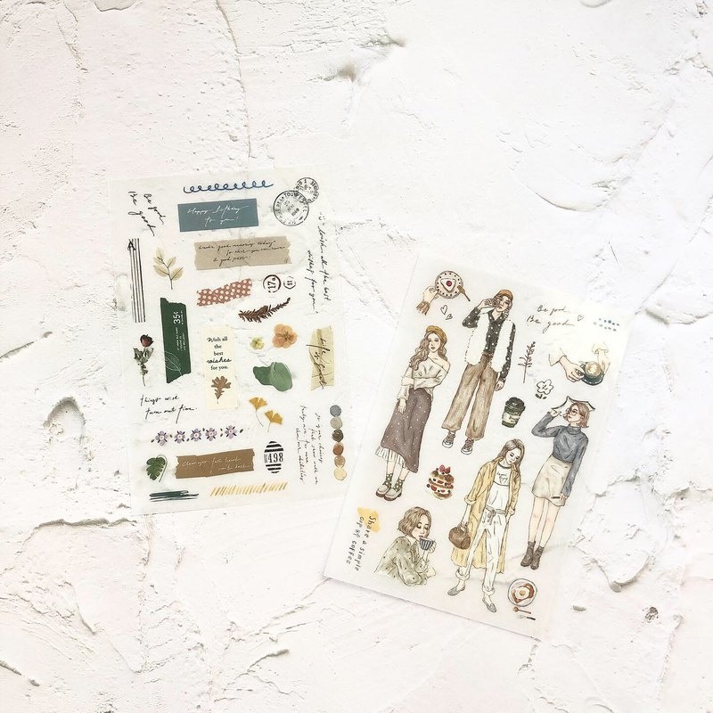 Pion Transfer Stickers - Essay