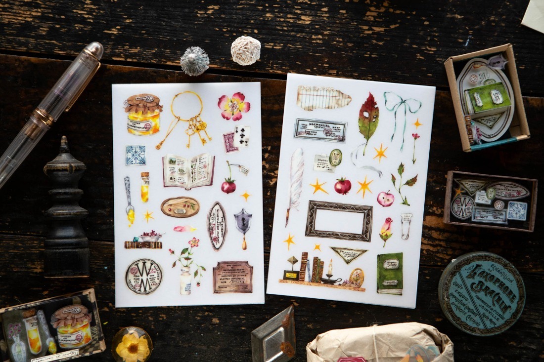 Ours Transfer Stickers - Desk of Botanist