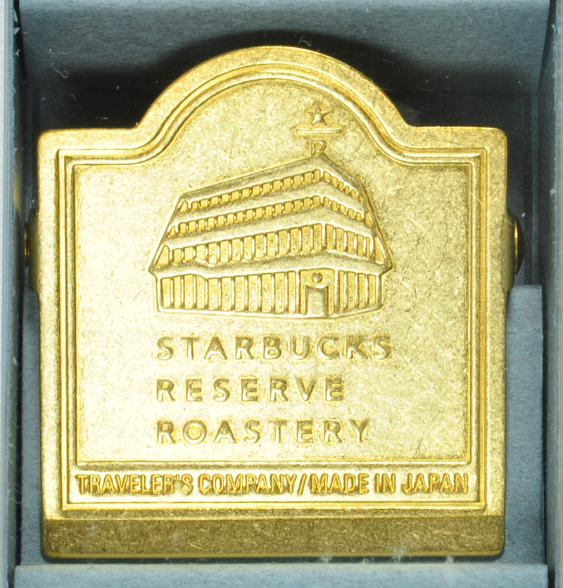 Traveler's Factory X Starbucks Reserve Roastery Tokyo Brass Clip