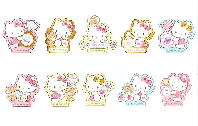 Sanrio Sticker Flakes - Hello Kitty