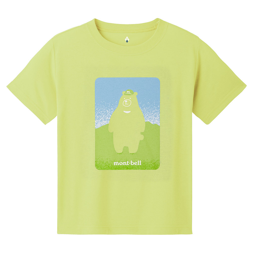 montbell: 快乾透氣 Wickron T Kid's Kid Bear