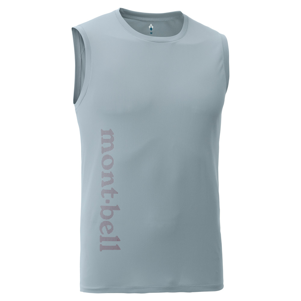 montbell: 快乾透氣 Cool Light Sleeveless Shirt Men's