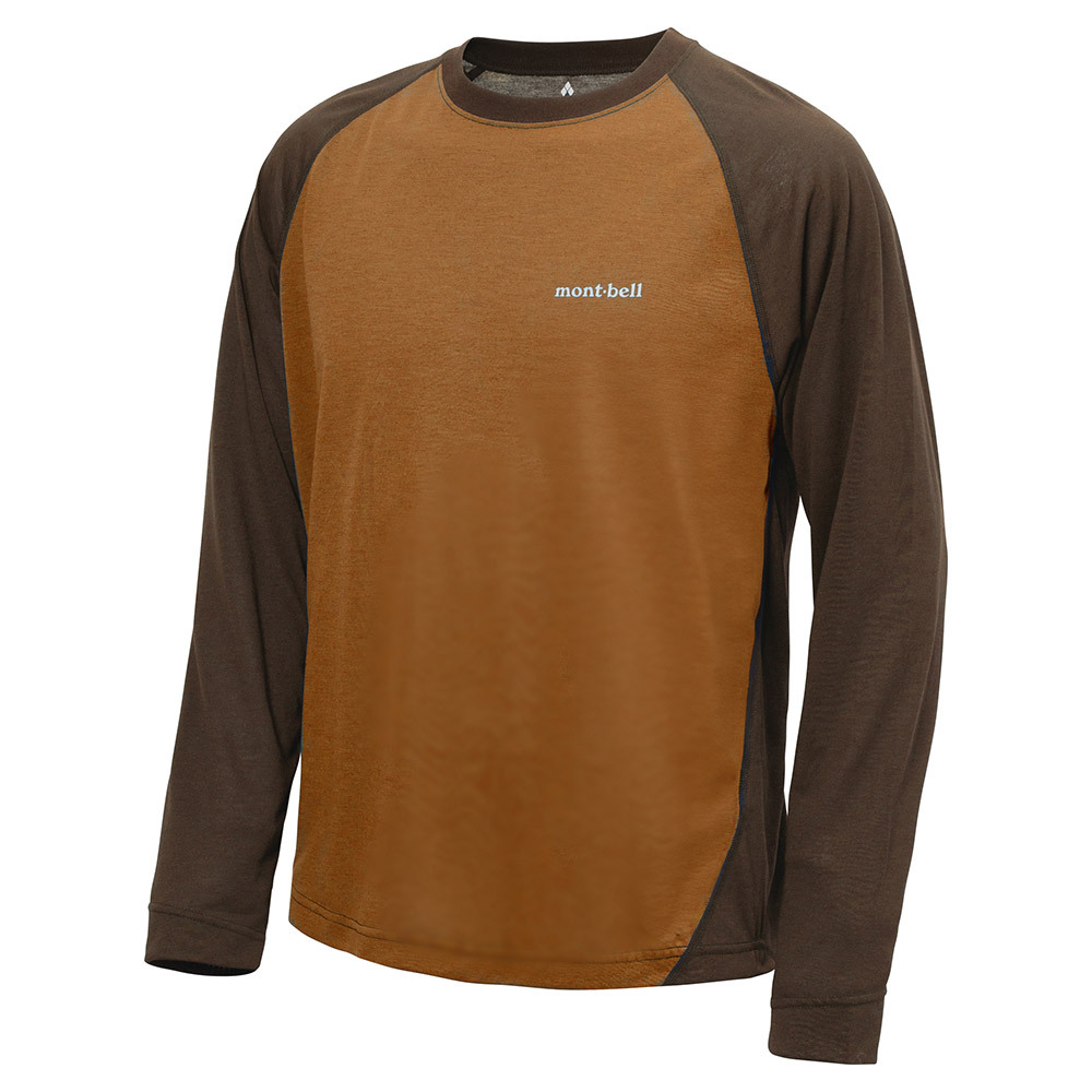 montbell: 快乾透氣 Wickron Raglan Long Sleeve T Men's
