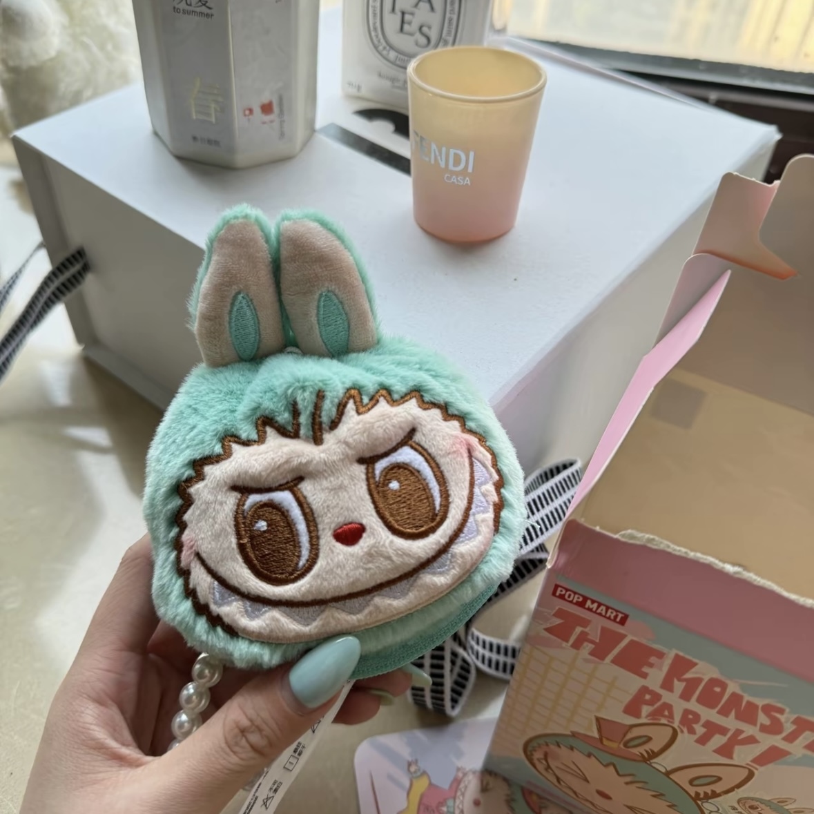 POPMART 泡泡瑪特 THE MONSTERS 派對系列 毛絨翻翻樂 盲盒