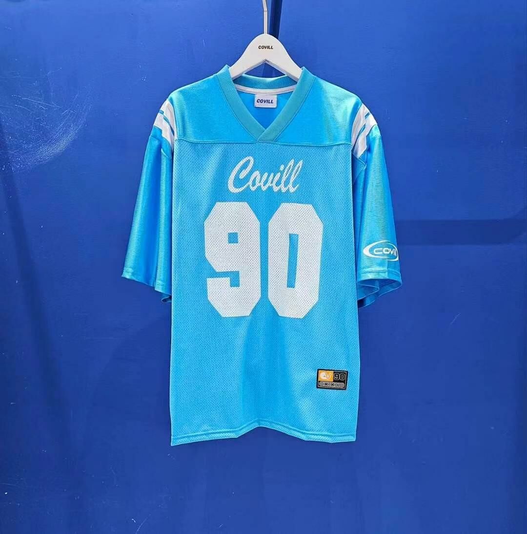 V領英文字數字短袖Tee COVILL-116T