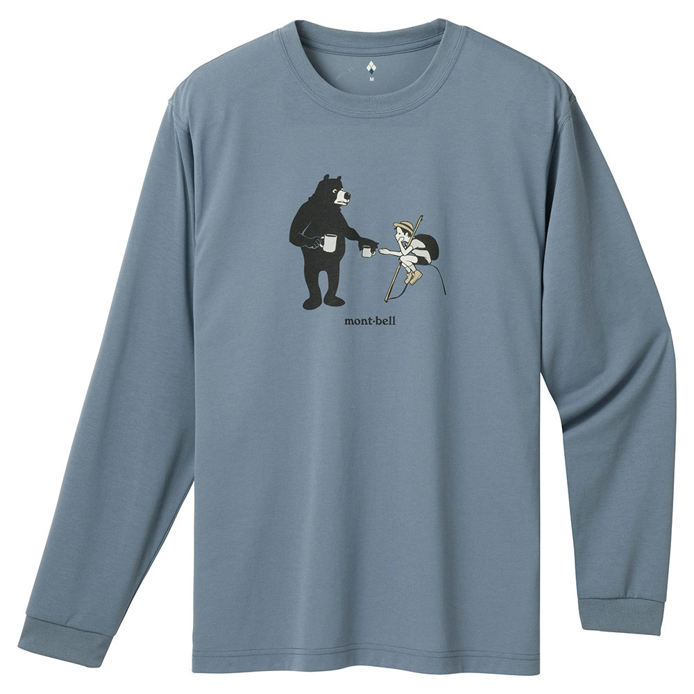 montbell: 快乾透氣 Wickron Long Sleeve T Short Break