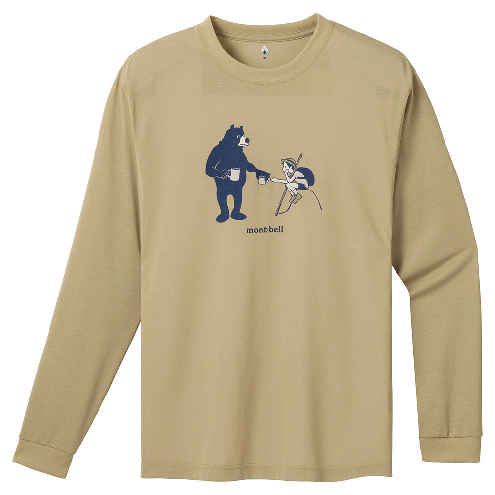 montbell: 快乾透氣 Wickron Long Sleeve T Short Break