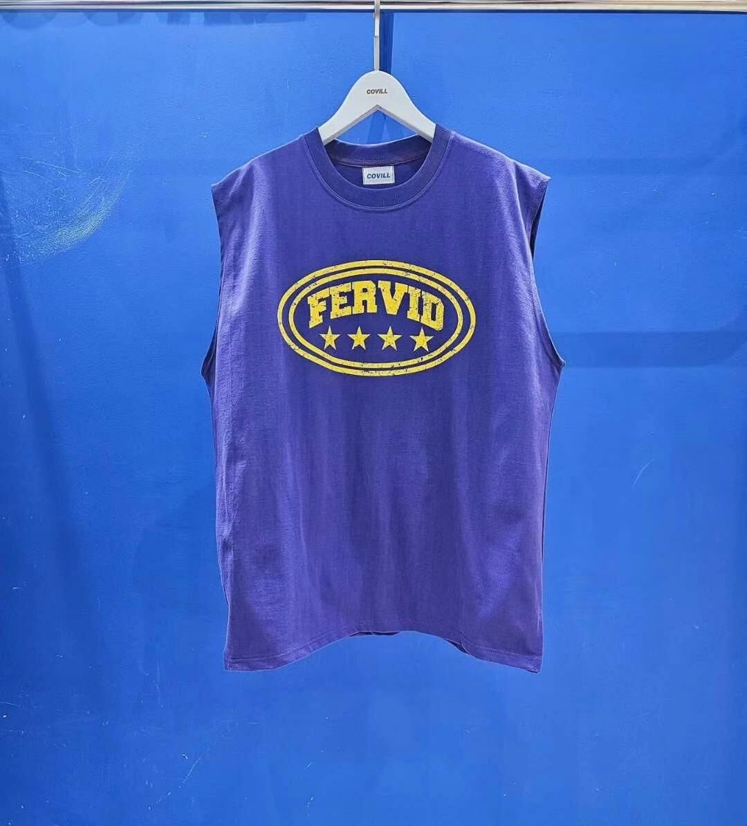 英文字圖案背心 COVILL-118V