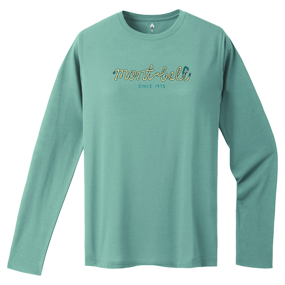 montbell: 快乾透氣 Wickron Long Sleeve T Women's Rope