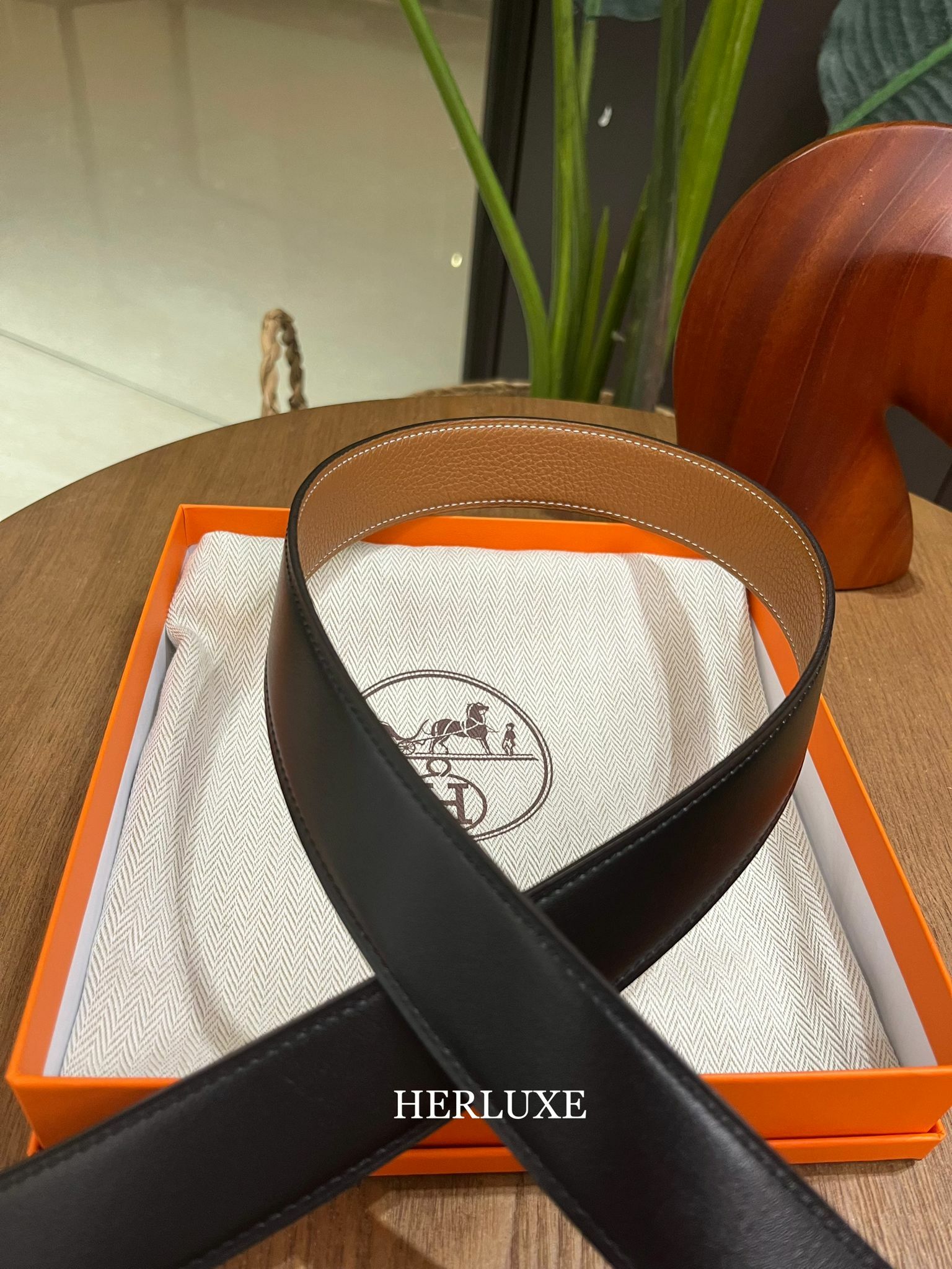 Belt noir/gold 90/95cm