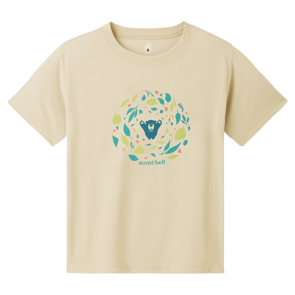 montbell: 快乾透氣 Wickron T Kid's Leaf Dance