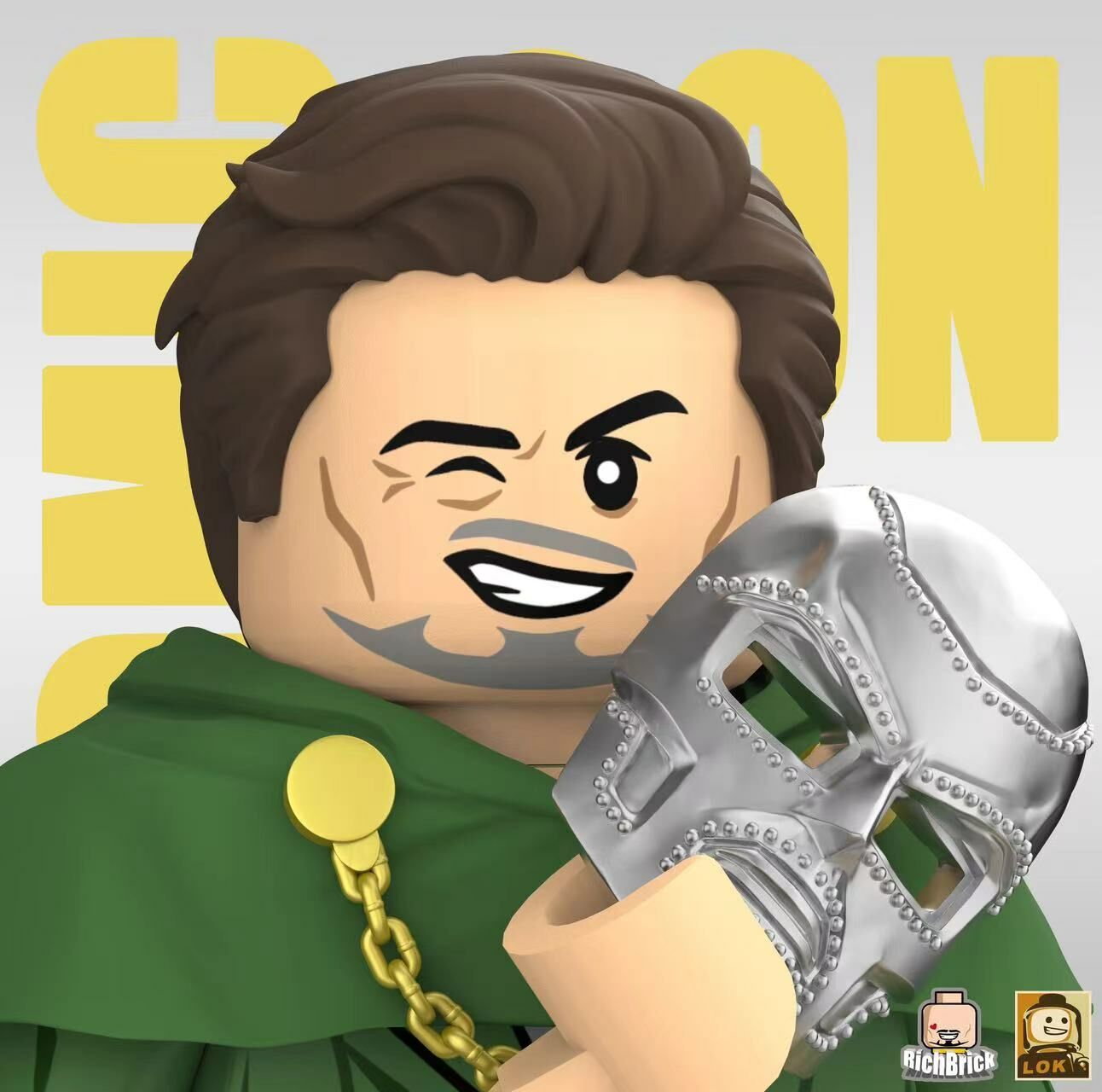 [Rich x Lok][In stock] Doctor Doom [PADprinted]