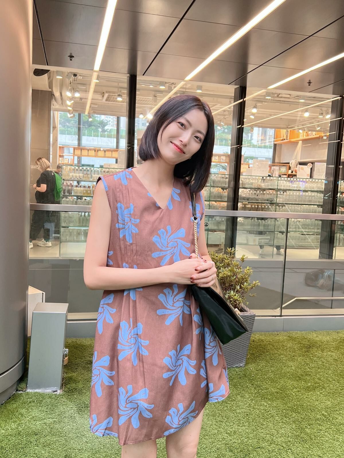 OP#6273🤍隨手水彩花裙