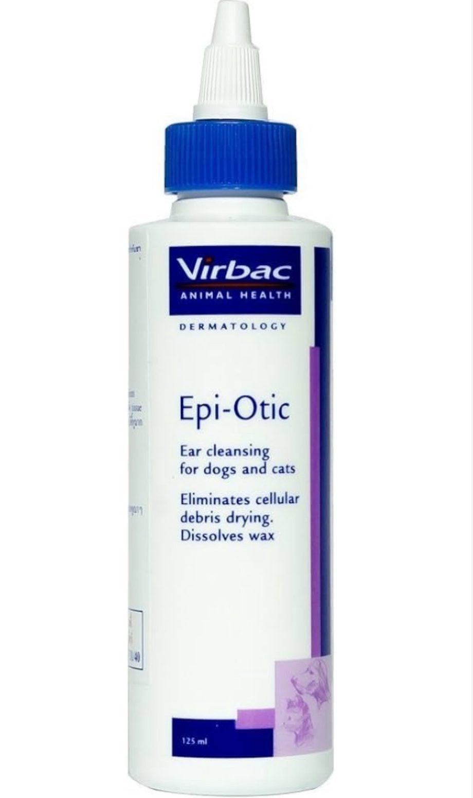 Virbac Epi-Otic耳道清潔液 125ml-泰版（貓狗適用）