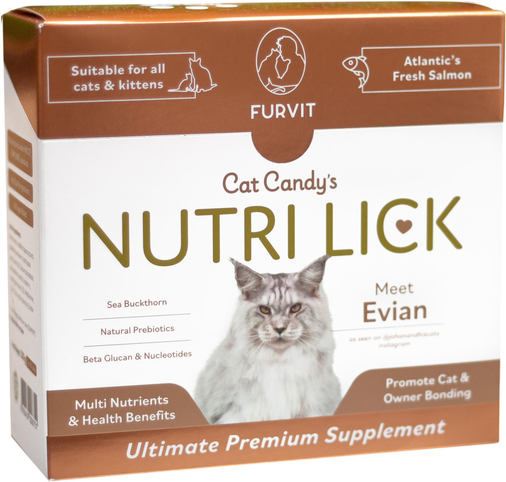 FURVIT 肉泥小食包~大西洋三文魚味 (貓)