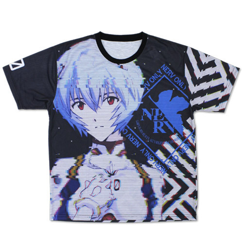 Cospa 0707 EVANGELION 綾波ﾚｲ 両面ﾌﾙｸﾞﾗﾌｨｯｸTｼｬﾂ