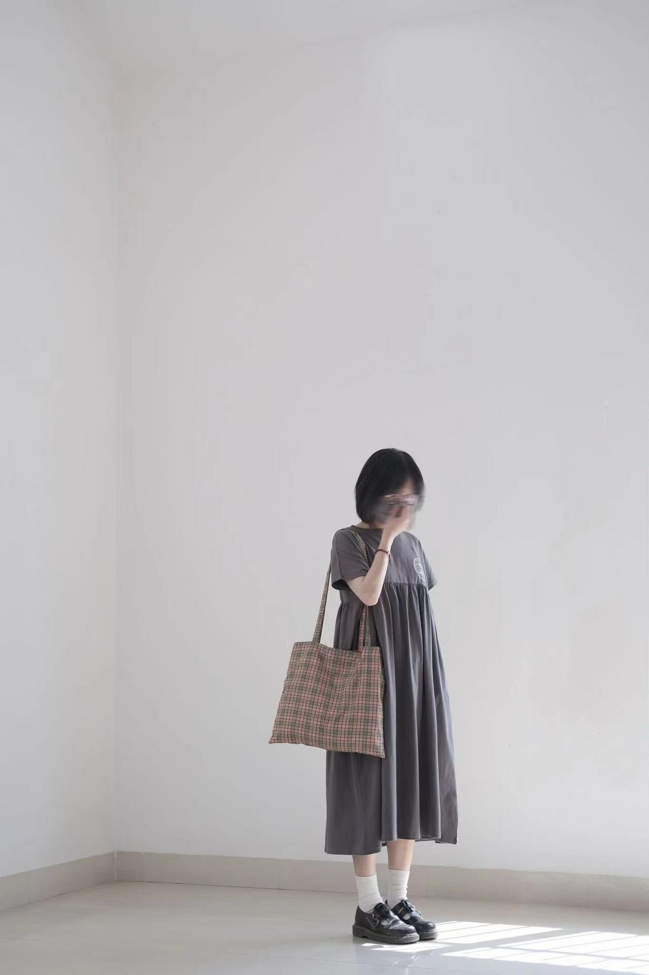 BOBOKIDS 日系印花拼接親子連身裙 - MOM