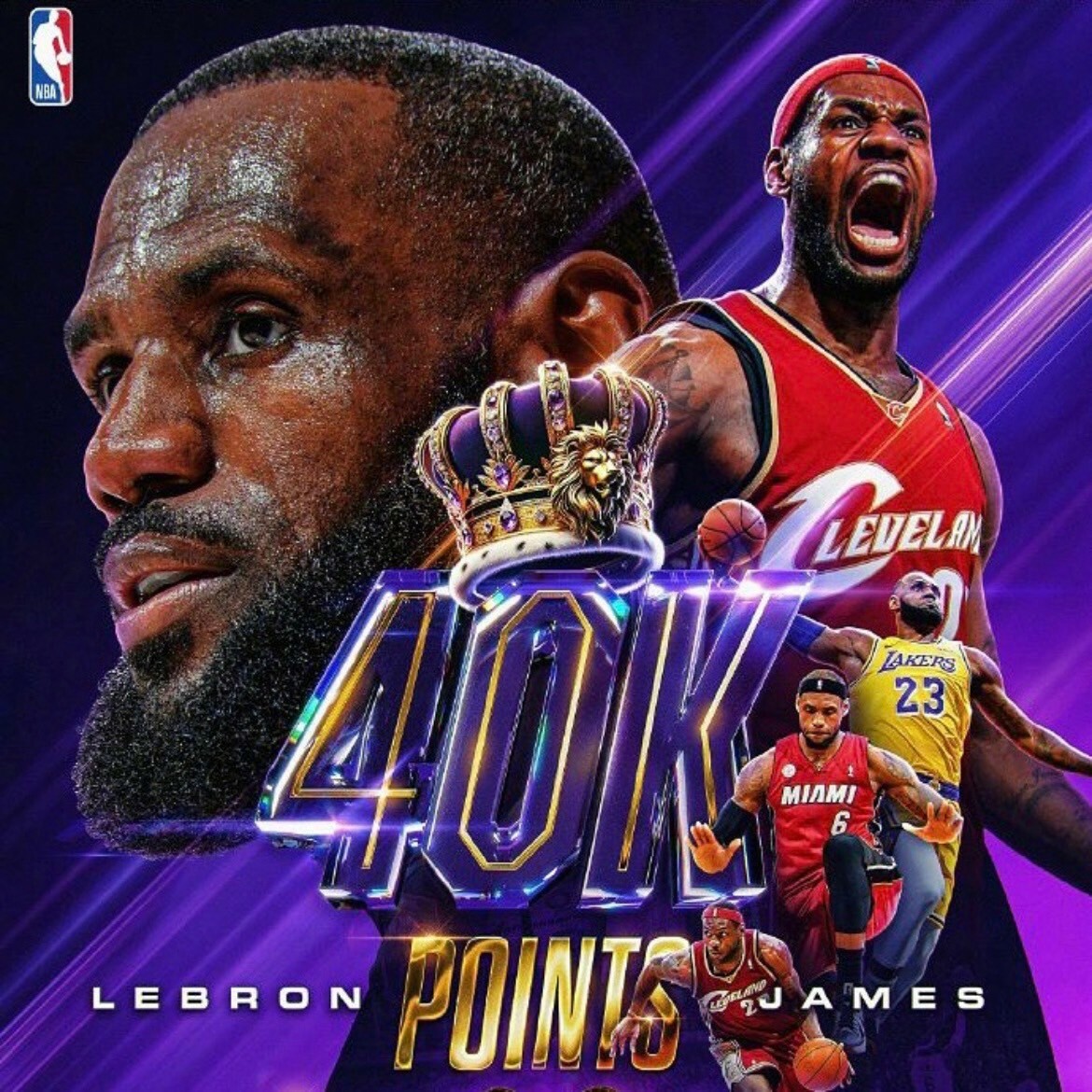 ＜快速出貨＋限量絕版＞Topps Lebron James 四萬分紀念卡 含原廠一觸式硬卡磚