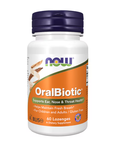 [預購] Now OralBiotic® 口腔益生菌 兒童/成人 60粒