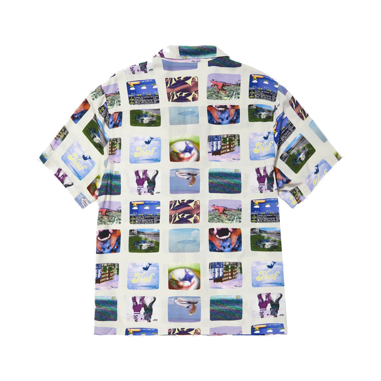 【車庫服飾】HUF 24SS 500 CHANNELS RESORT SHIRT / 電視頻道短袖襯衫