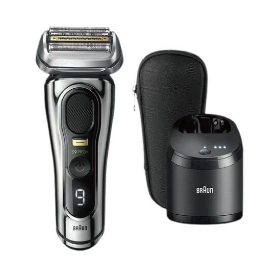Braun 百靈 Series 9 Pro+ 9556cc 乾濕兩用男士電動鬚刨連清洗座 平行進口