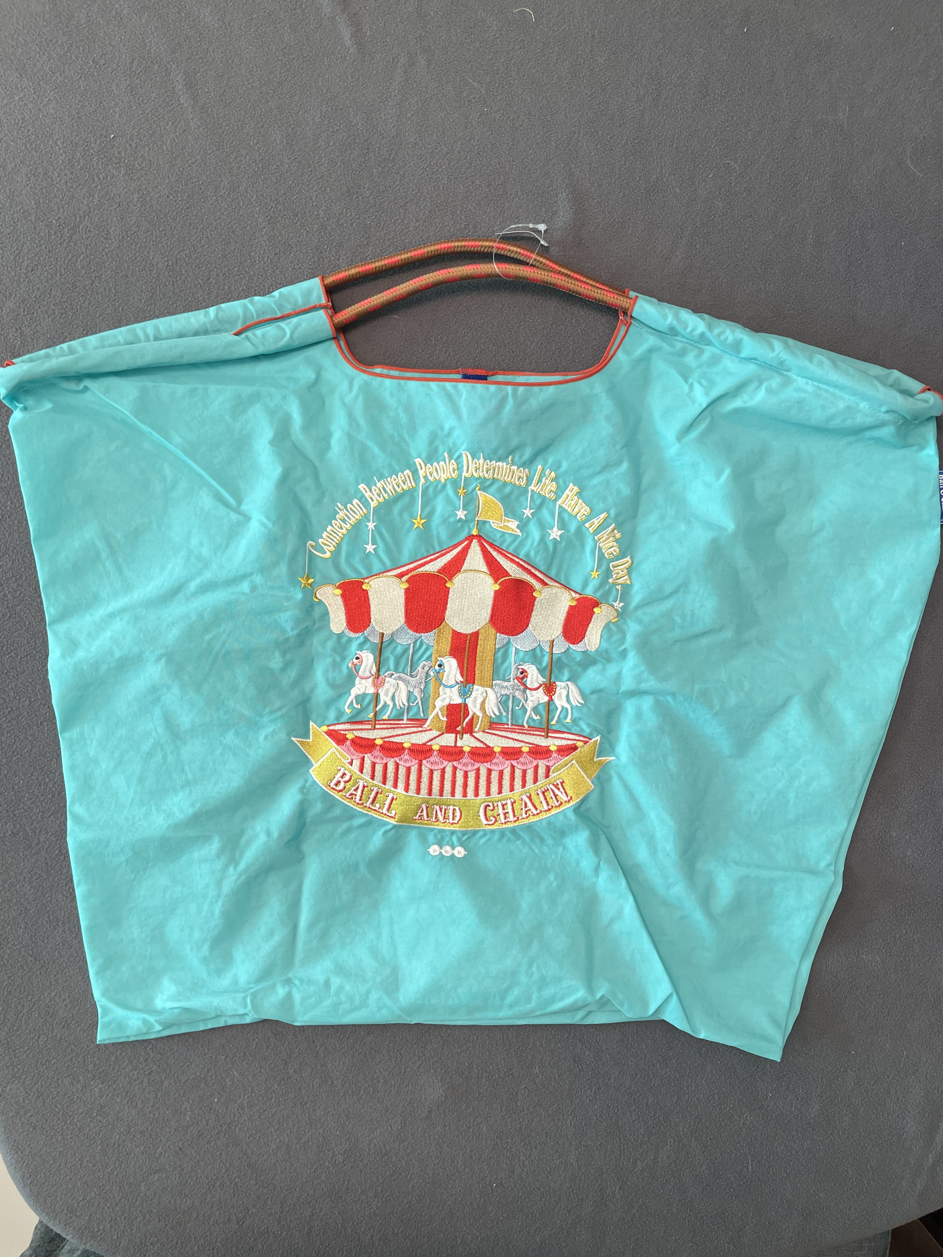 日本直送！Ball & Chain 潮流購物袋 L碼 Tote Bag！