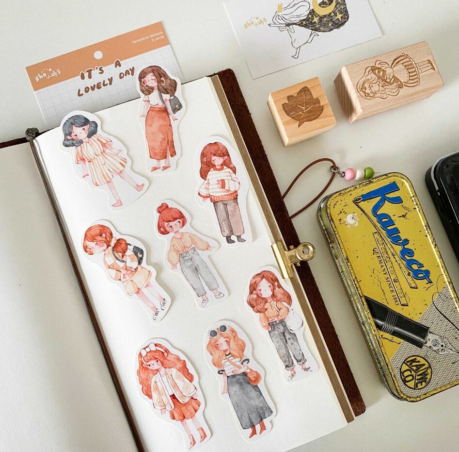 Sho Little Happiness Sticker Flakes - It's a lovely day