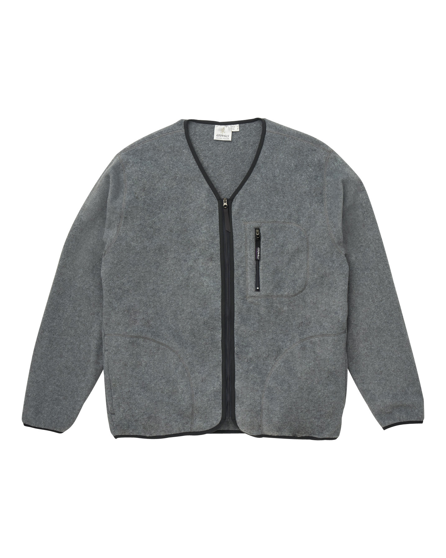 FLEECE CARDIGAN ZIP-UP