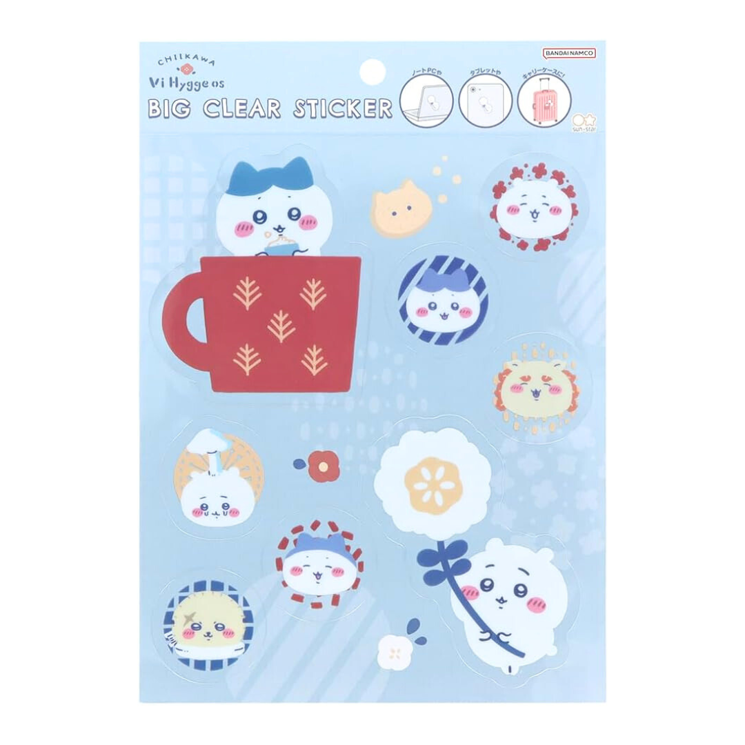Sun-star PVC Sticker－Chiikawa Vi Hyggeos Series (Blue)