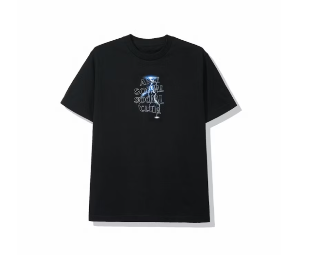 ANTI SOCIAL SOCIAL CLUB ASSC Twister Tee 黑色 短T 閃電 龍捲風 現貨