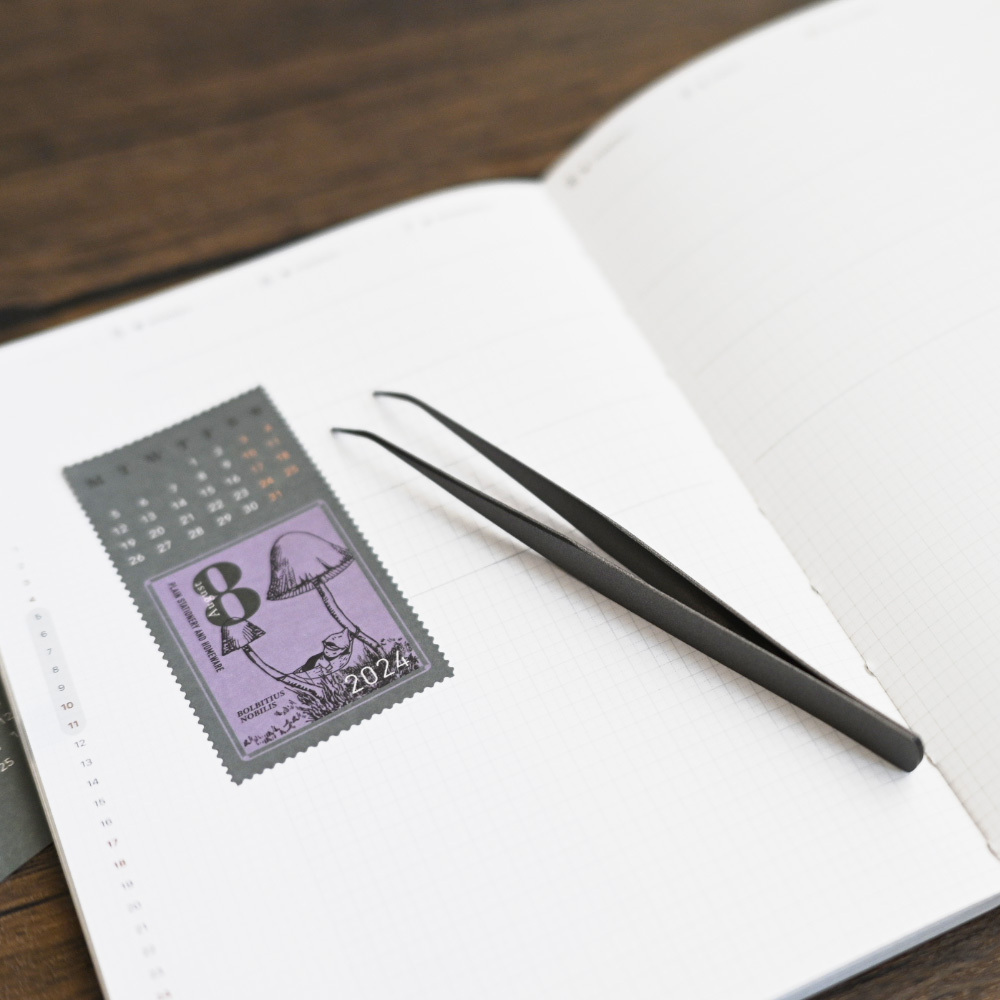 防沾黏125度彎尖鑷子