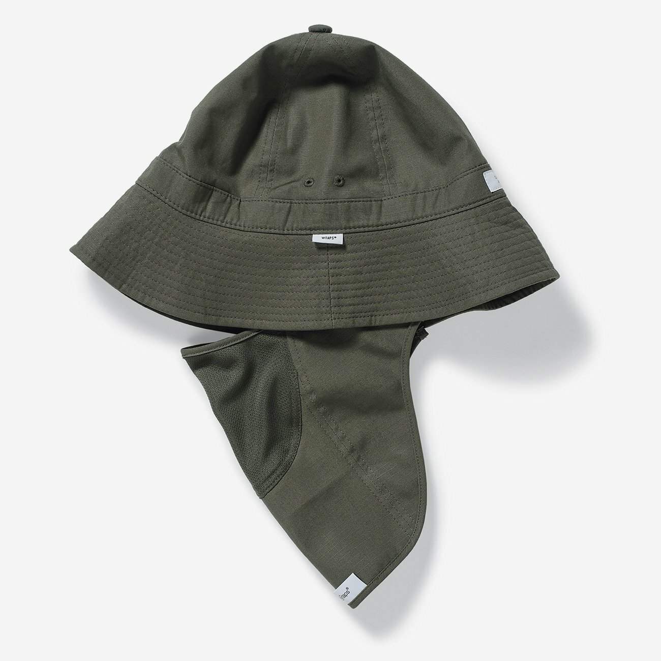 WTAPS 21SS ハット FACEHUGGER HAT RIPSTOP 2021SS WTAPS FACEHUGGER HAT COTTON RIPSTOP 遮陽帽現貨