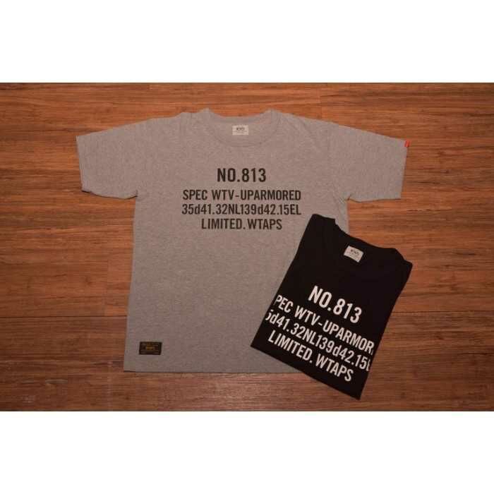 2017AW WTAPS DESIGN S/S TEE COTTON 813 西山徹 短T 現貨